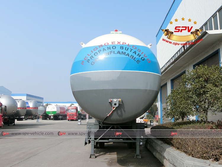 40,000 Litres LPG Tanker Semi-trailer-F 40,000 Litres LPG Tanker Semi-trailer-F